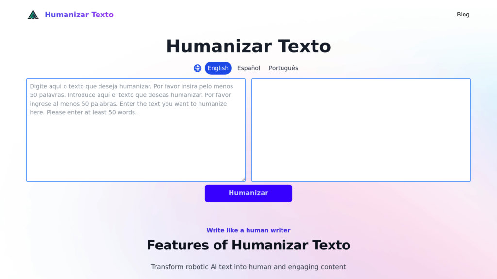 Humanizar Texto preview