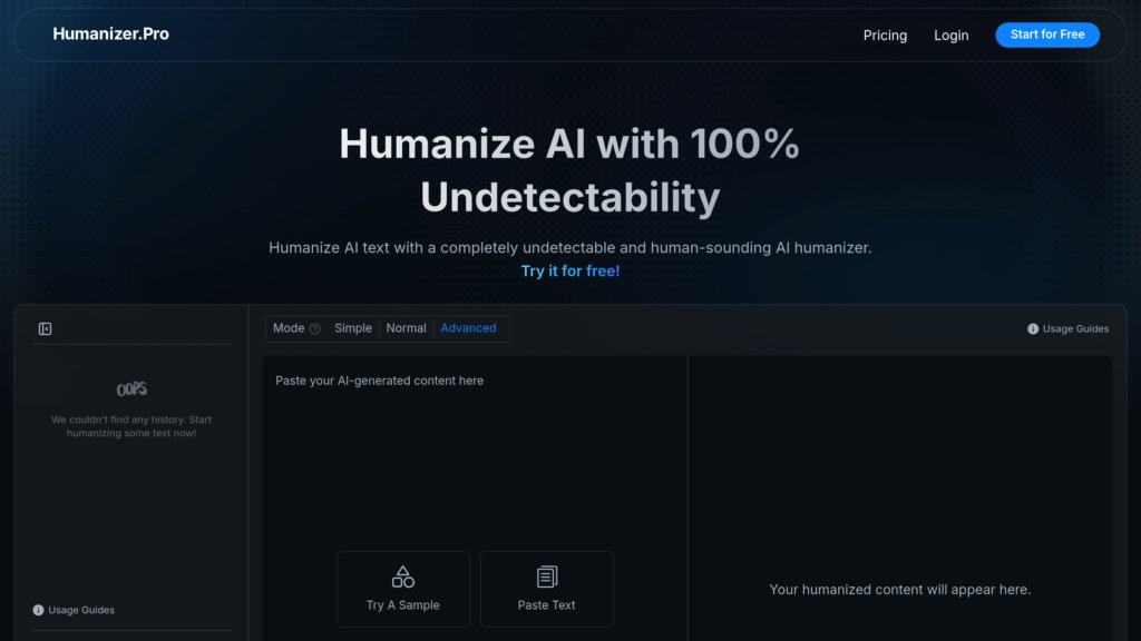 Humanizer Pro preview