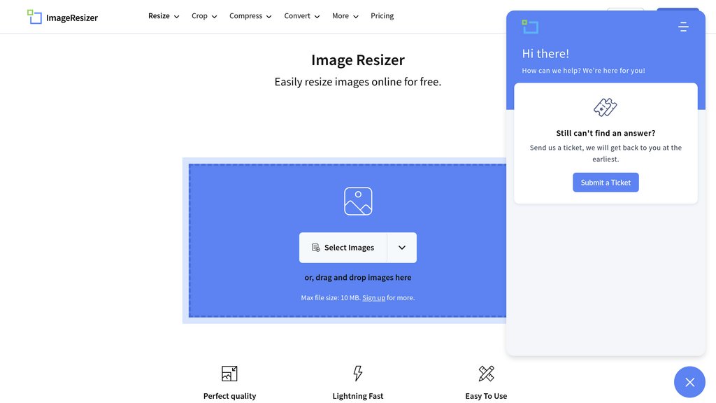 ImageResizer preview