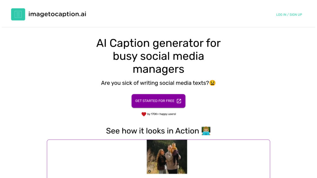 imagetocaption.ai preview