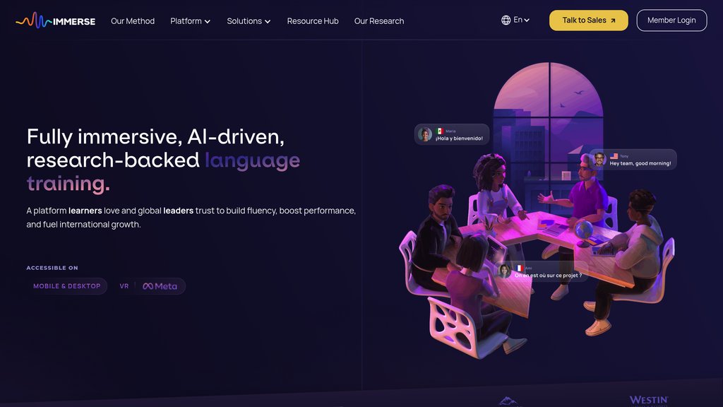 IMMERSE preview