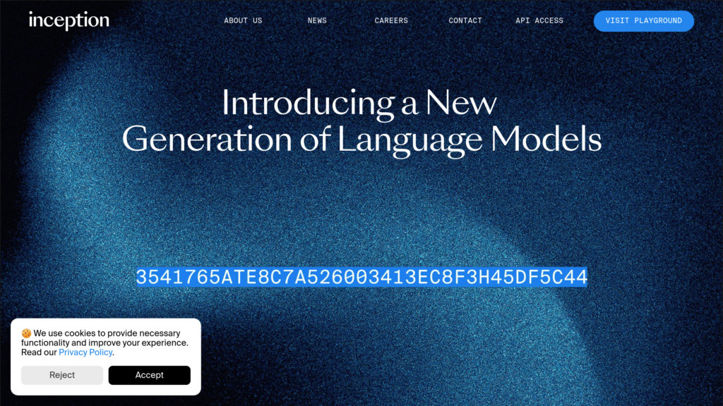 Inception Labs preview