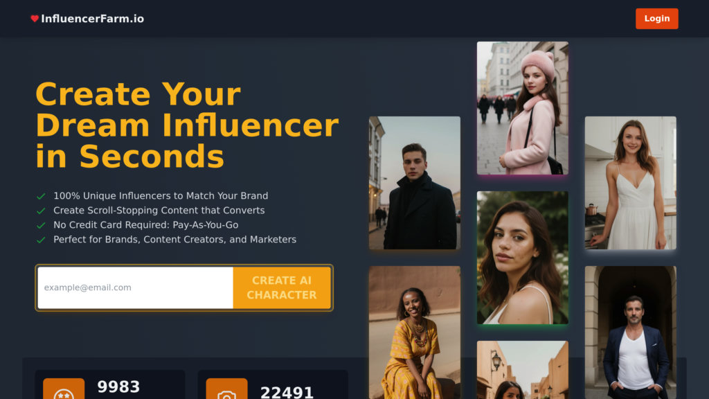 InfluencerFarm preview