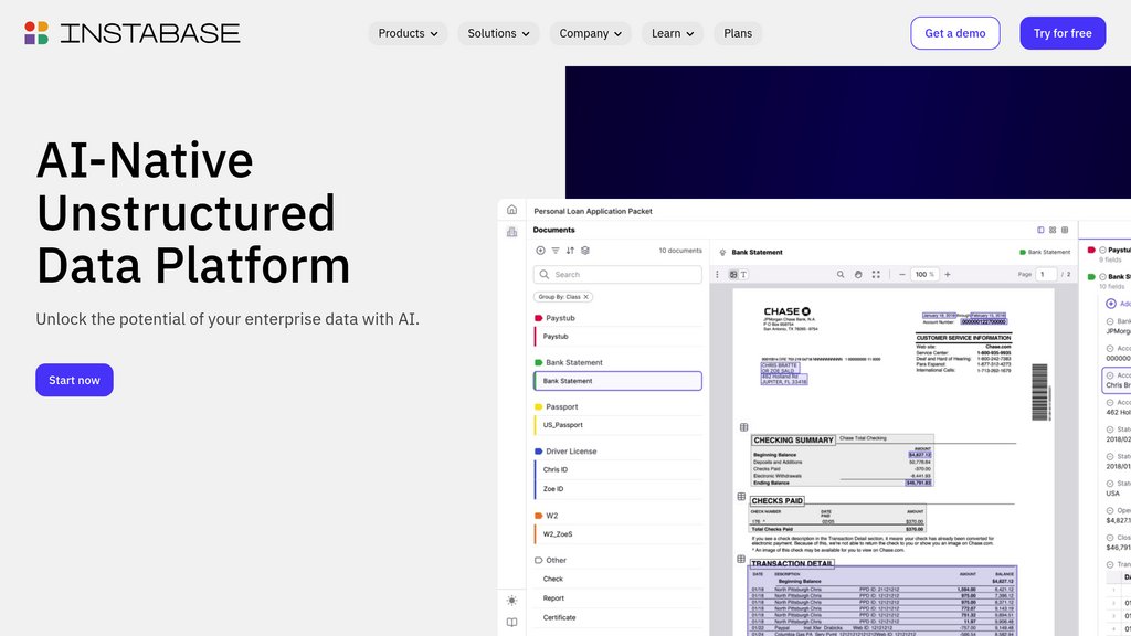 Instabase preview