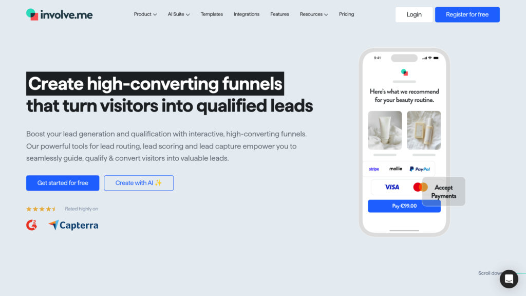 involve.me preview
