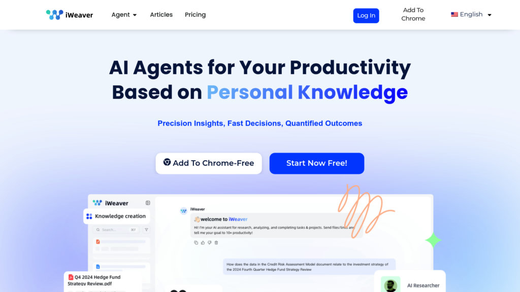 iWeaver AI preview