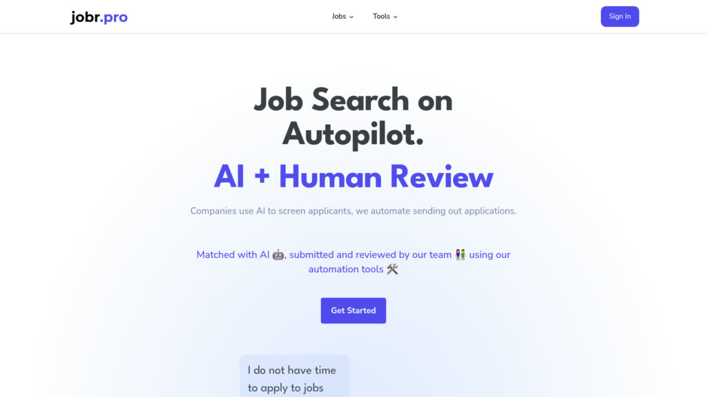 Jobr Pro preview
