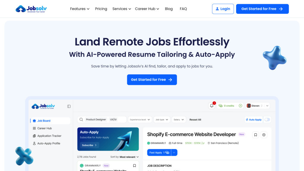 Jobsolv preview