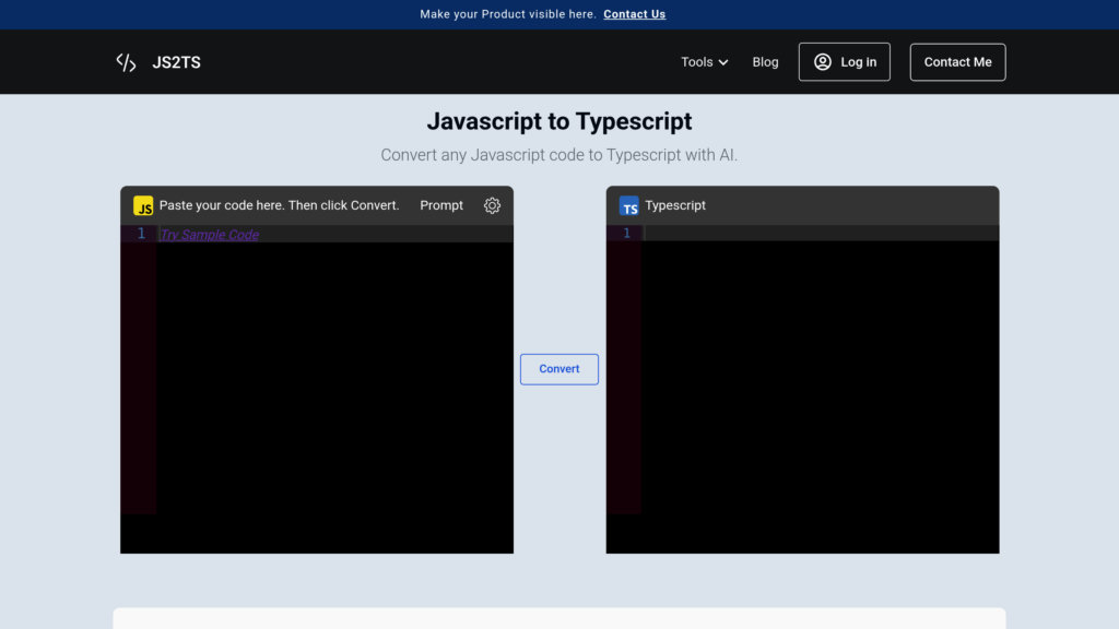 JS2TS preview