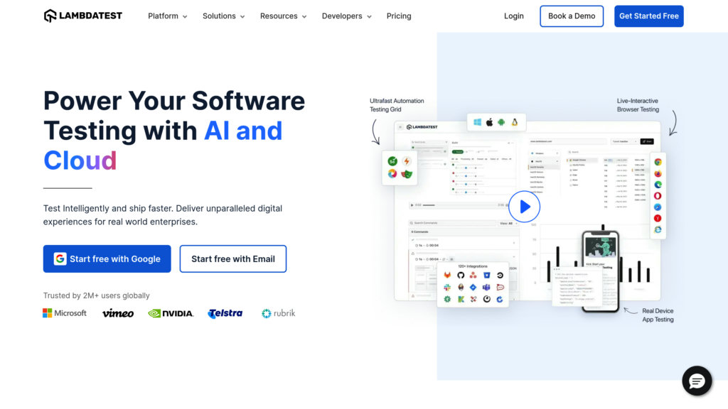 LambdaTest preview