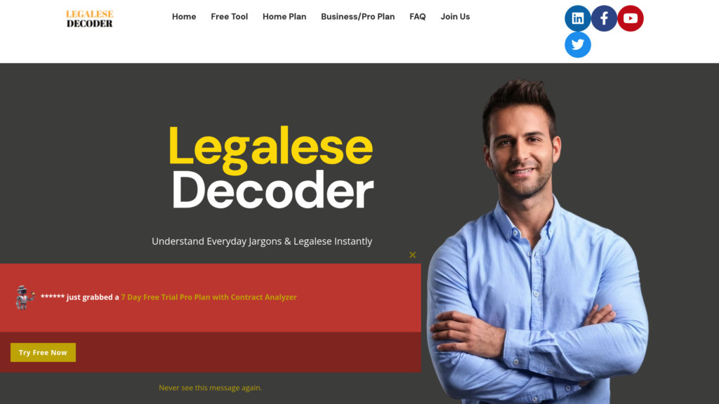Legalese Decoder preview