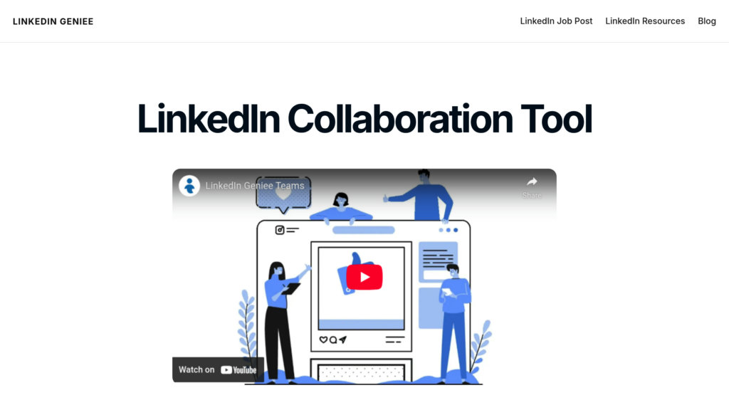 LinkedIn Geniee preview