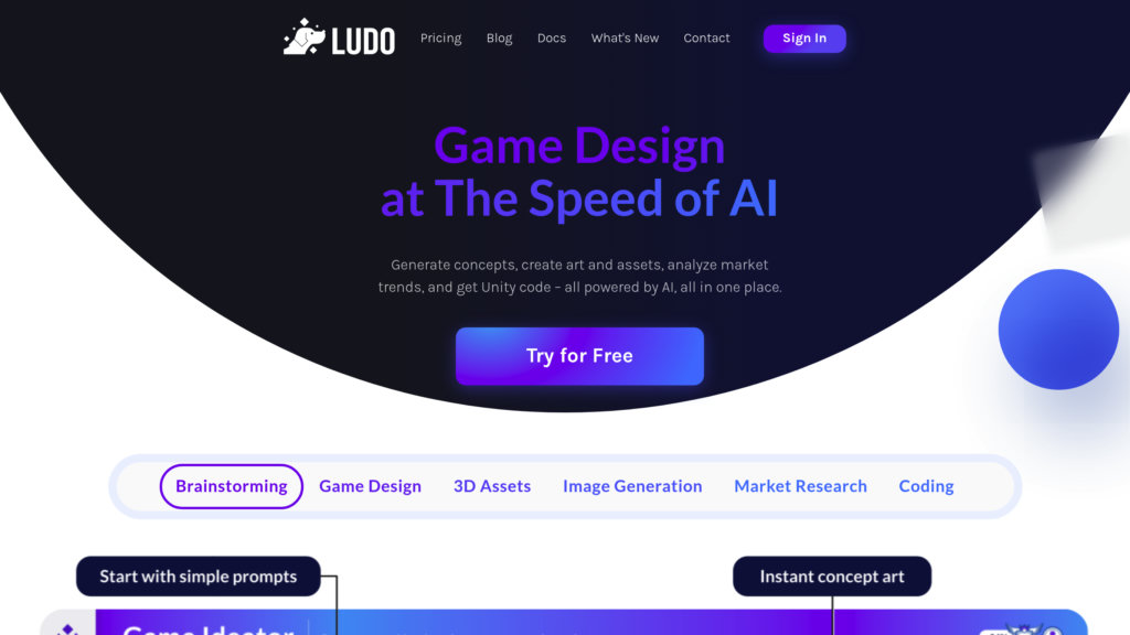 Ludo.ai preview