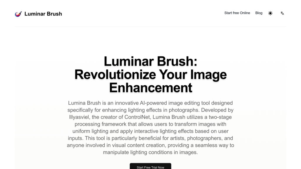 Luminar Brush preview