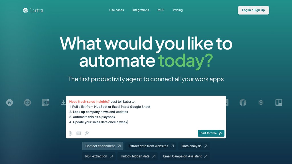 Lutra AI preview