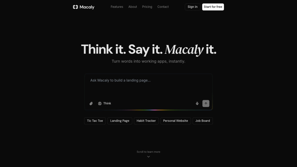 Macaly preview