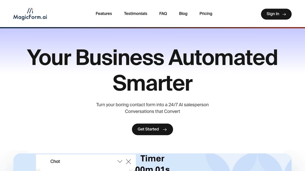 MagicForm AI preview