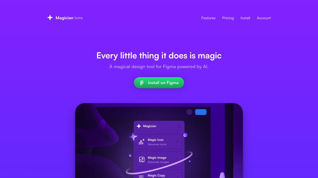 Magician.design preview