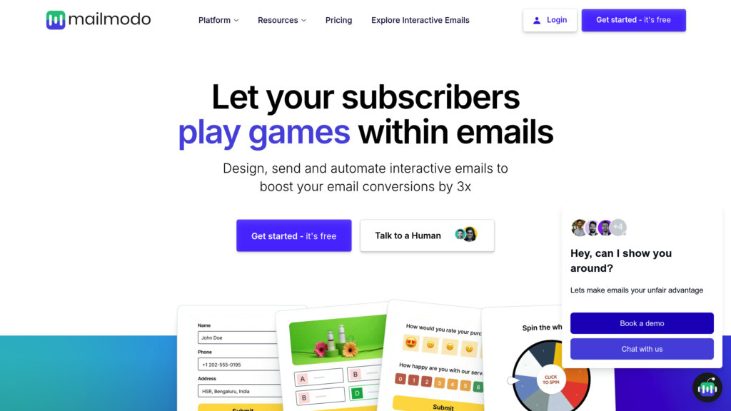Mailmodo preview