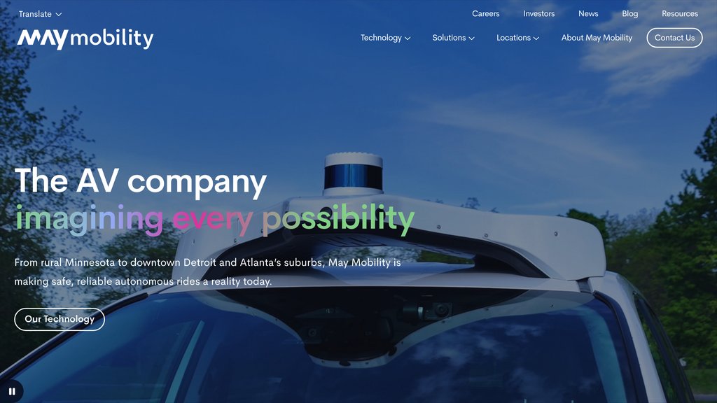 May Mobility preview