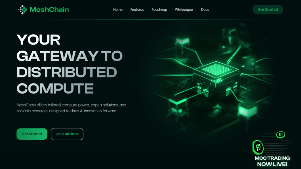 MeshChain AI preview