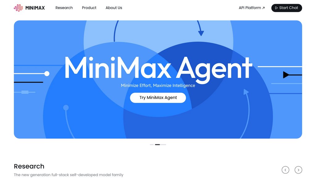MiniMax Agent preview
