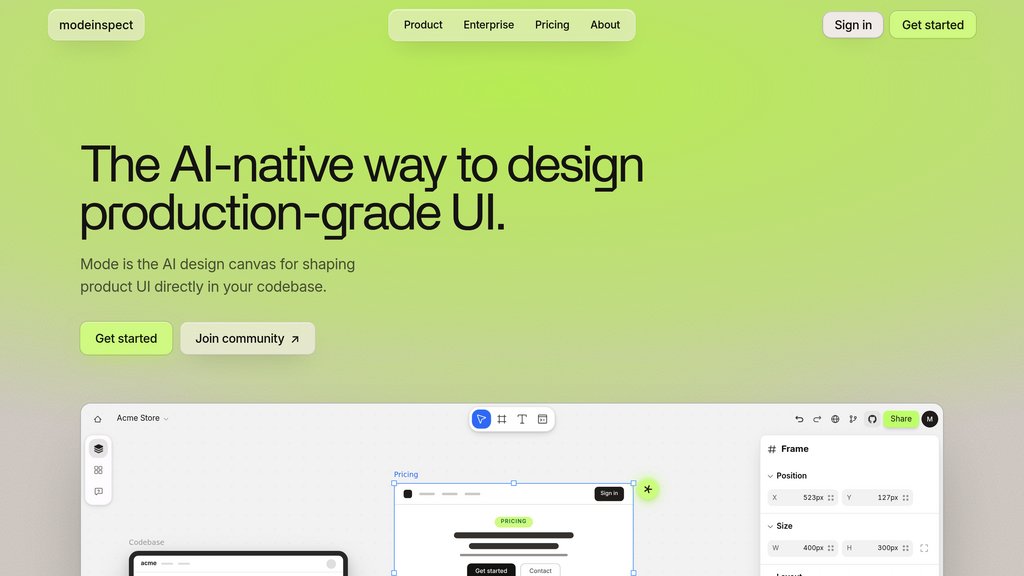 Modeinspect preview