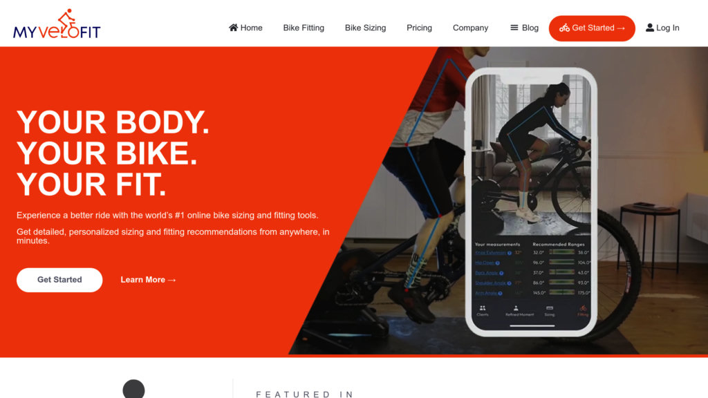 MyVeloFit preview