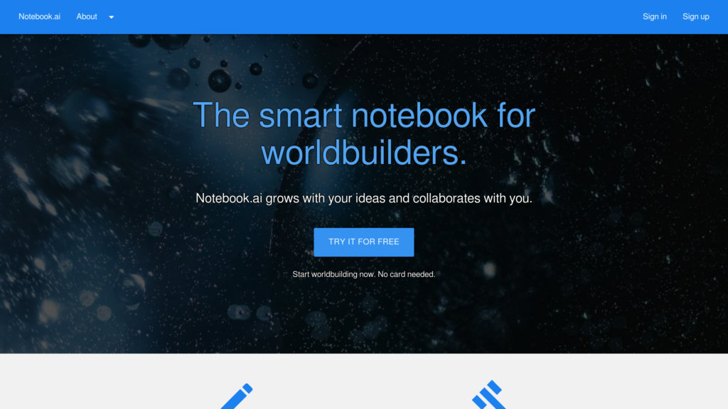 Notebook AI preview