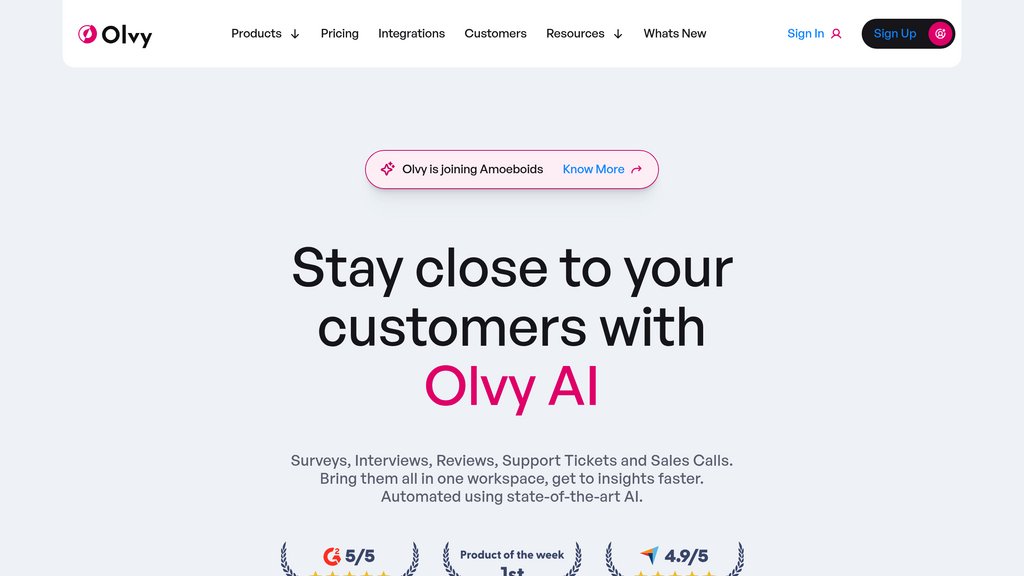 Olvy preview
