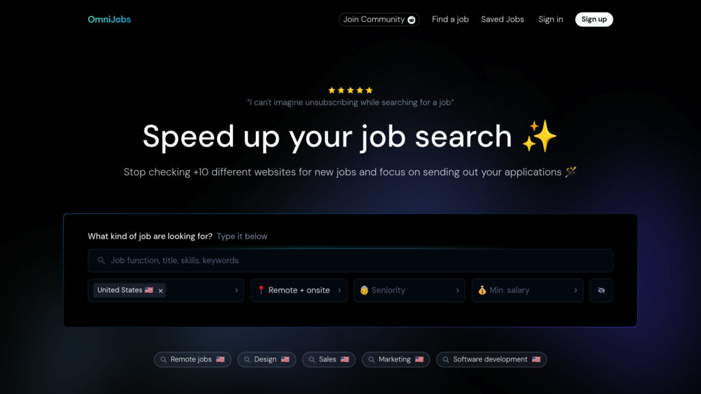OmniJobs preview