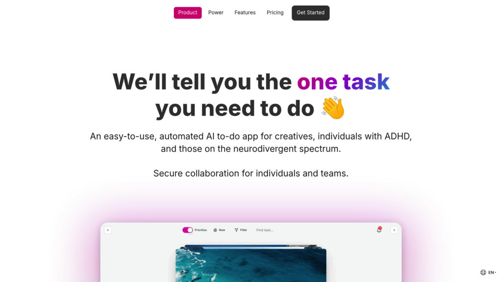 OneTask preview