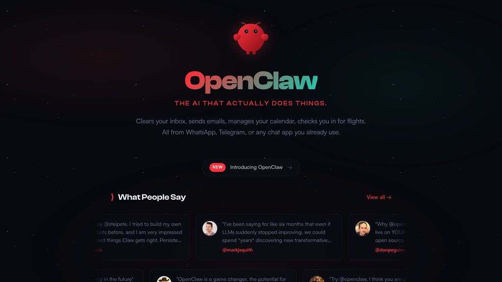 OpenClaw preview