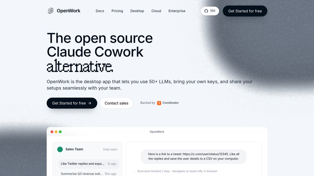 OpenWork preview