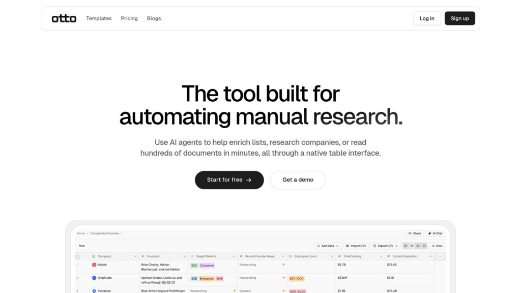 Ottogrid AI preview