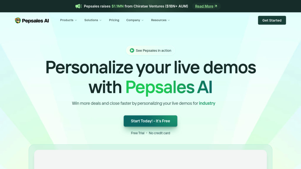 Pepsales.ai preview