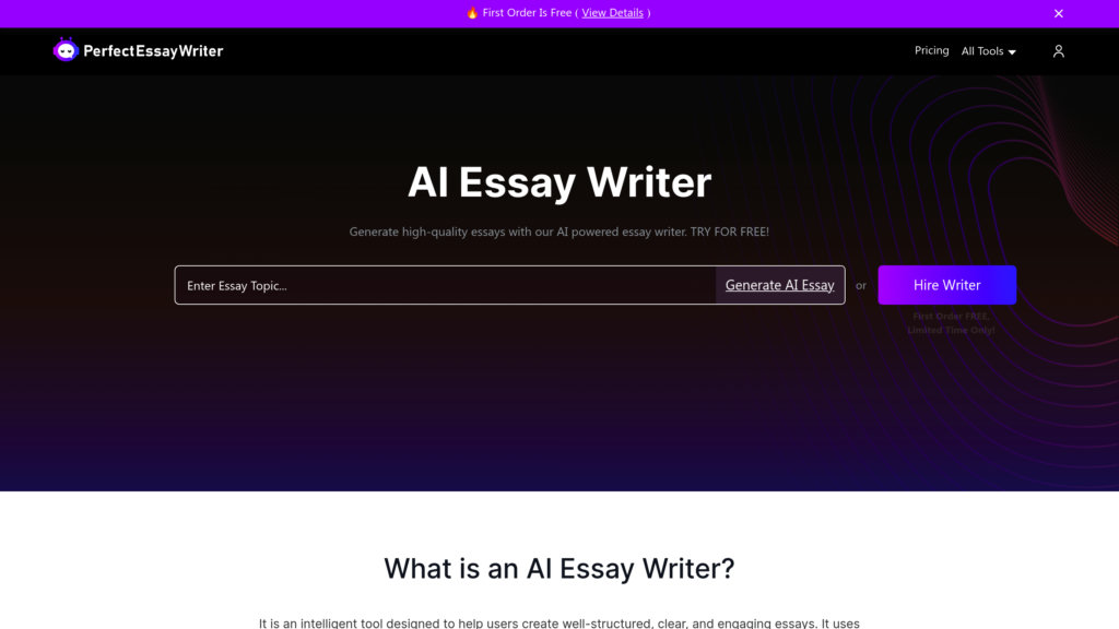 PerfectEssayWriter.AI preview