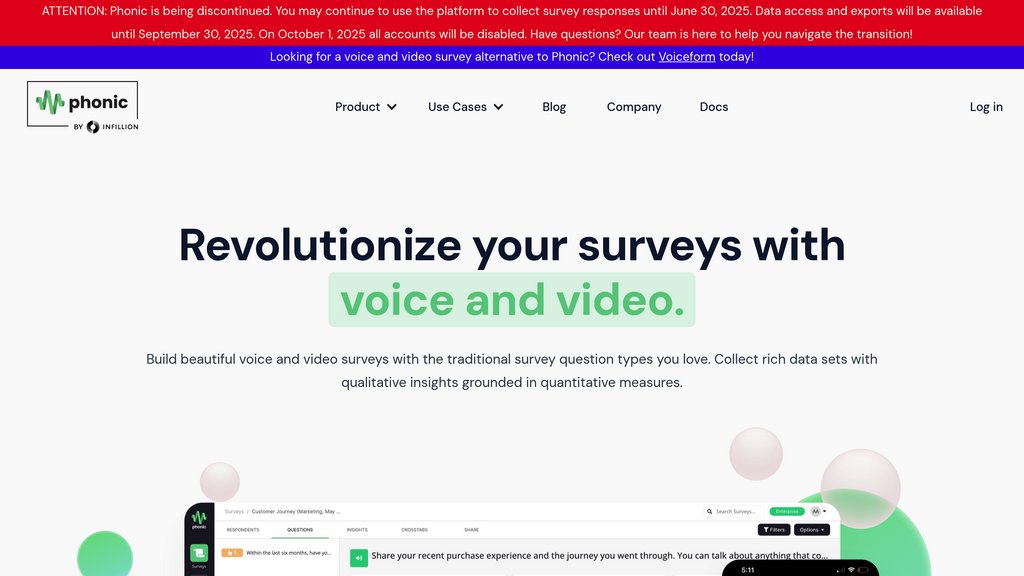 Phonic preview