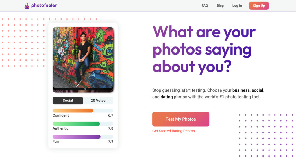 Photofeeler preview