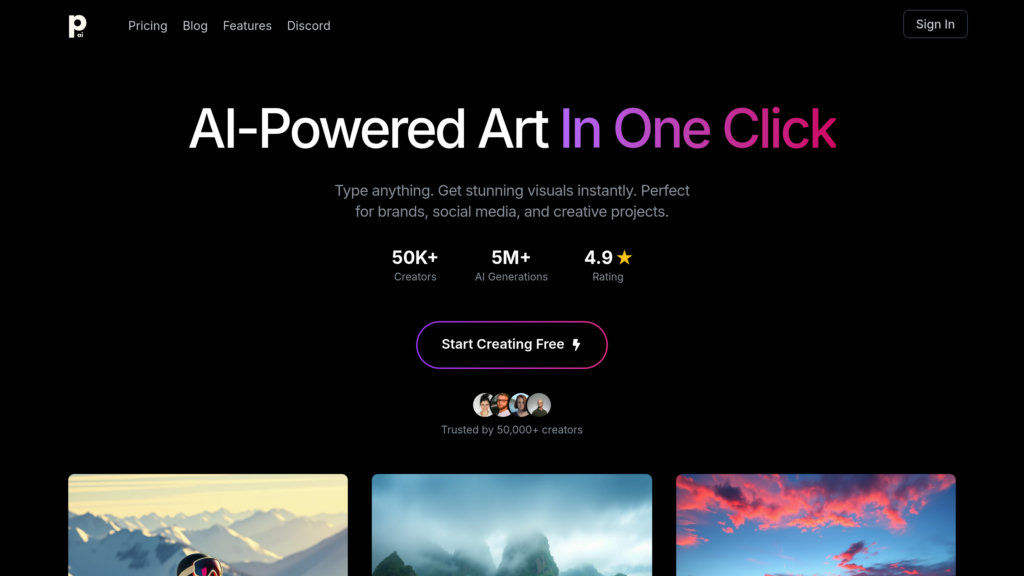 PhotoGenius AI preview