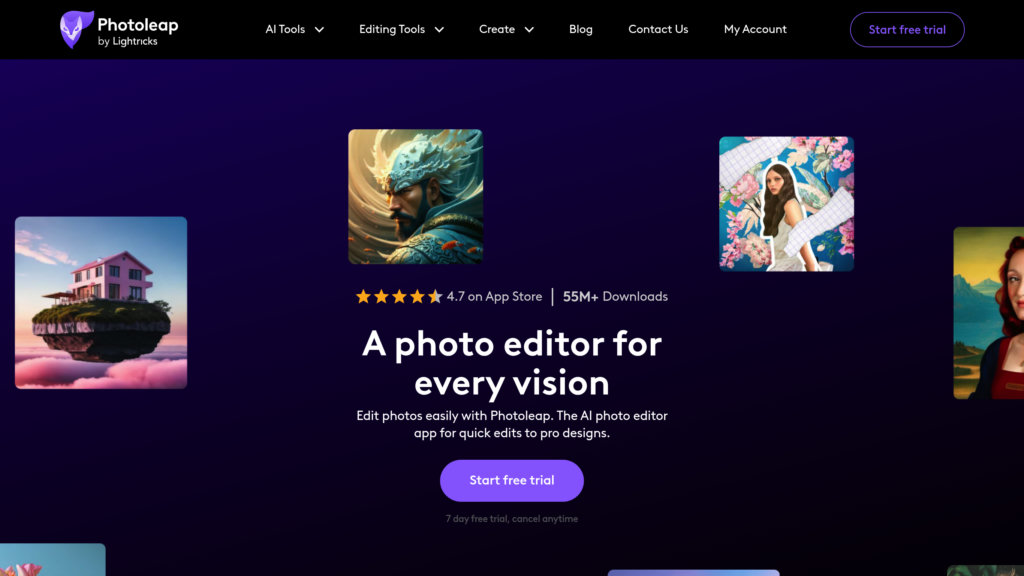 Photoleap preview