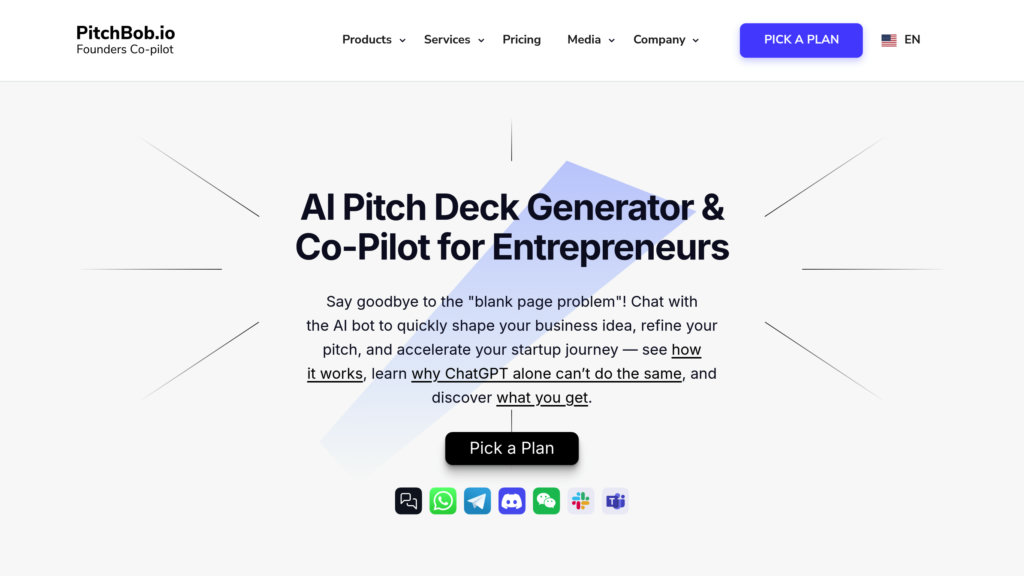 PitchBob.io preview