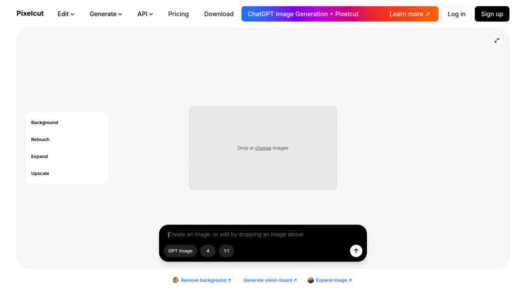 Pixelcut AI preview
