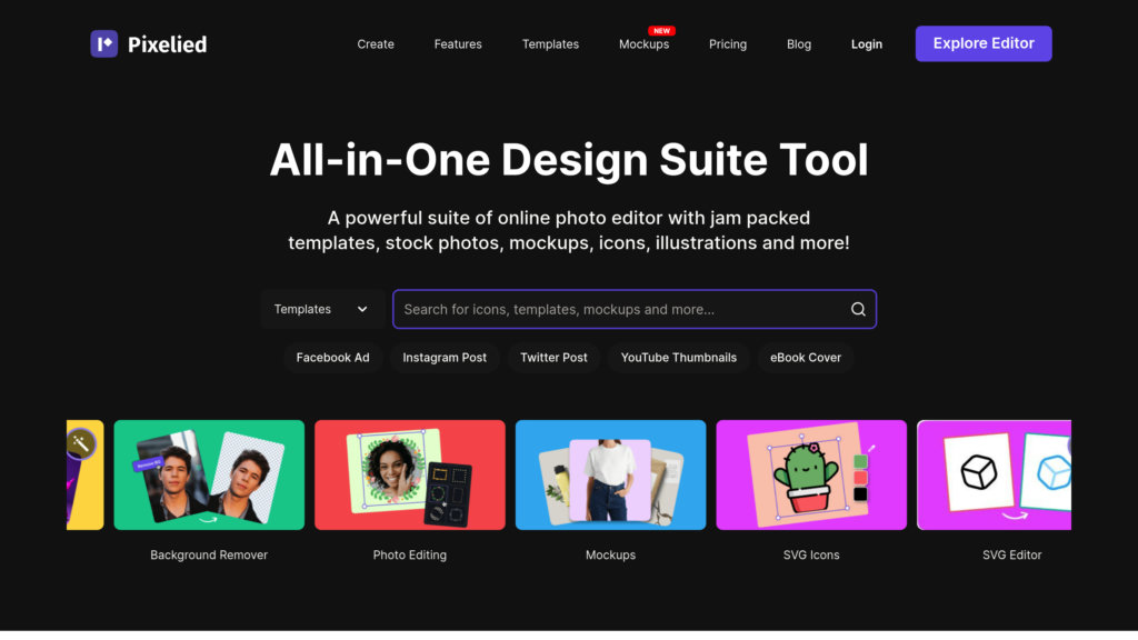 Pixelied preview