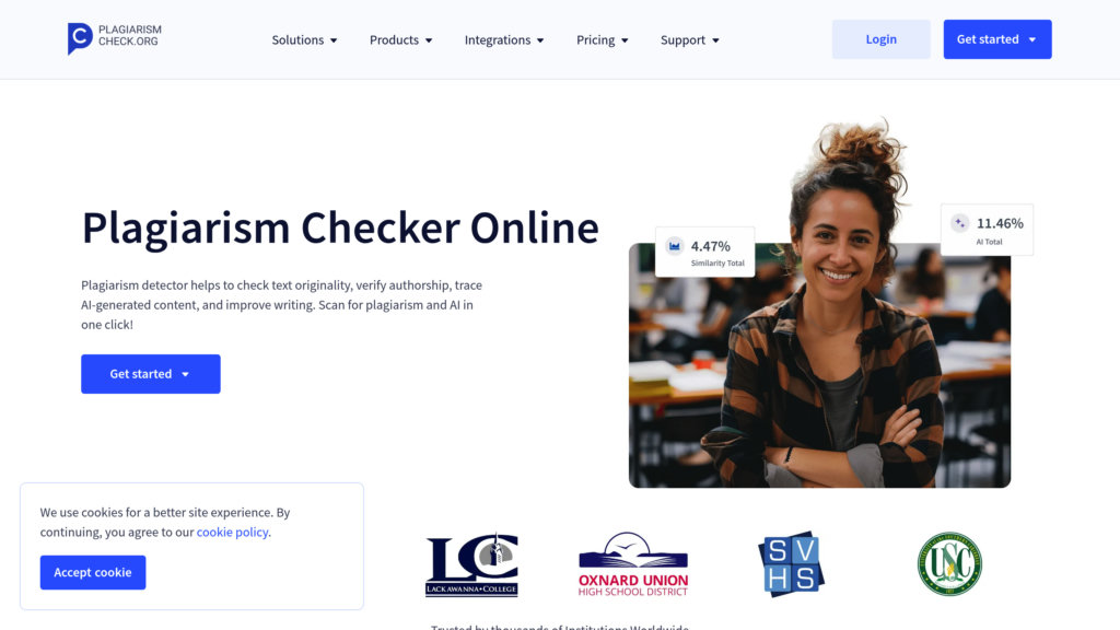 PlagiarismCheck.org preview