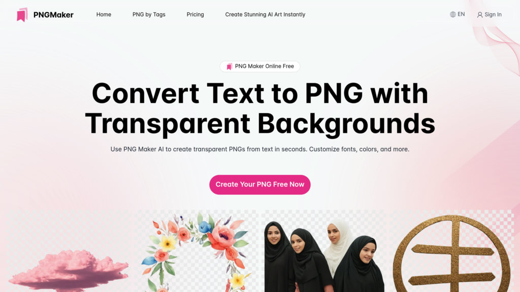 PNG Maker preview
