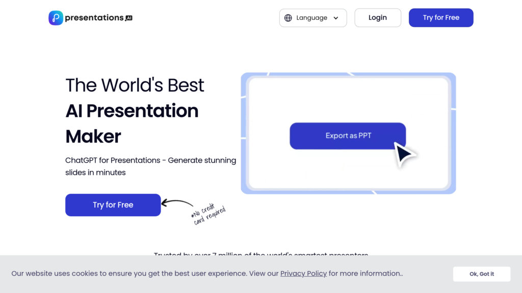 Presentations.AI preview