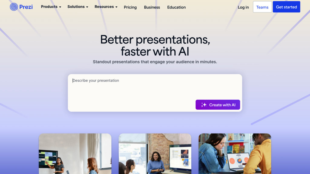 Prezi preview