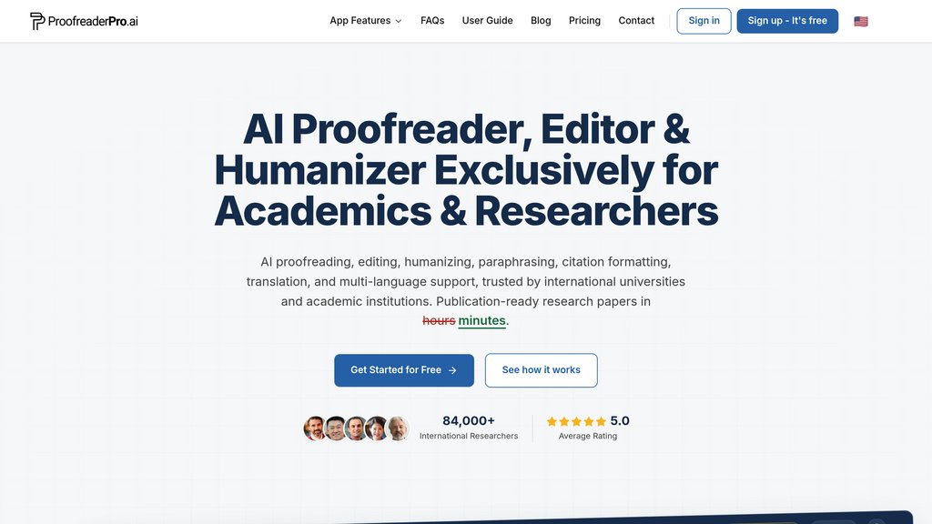 ProofreaderPro.ai preview