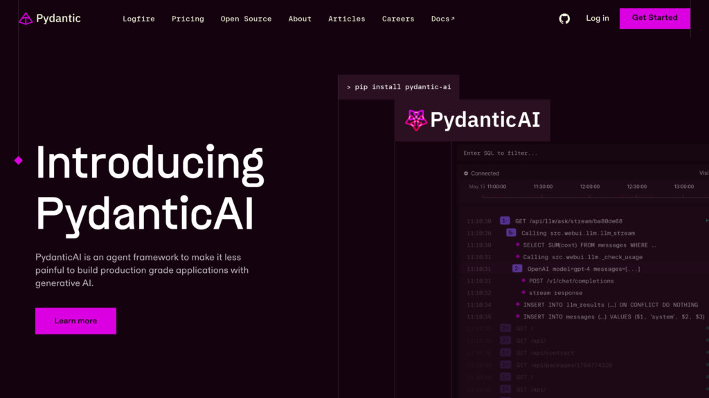 Pydantic preview